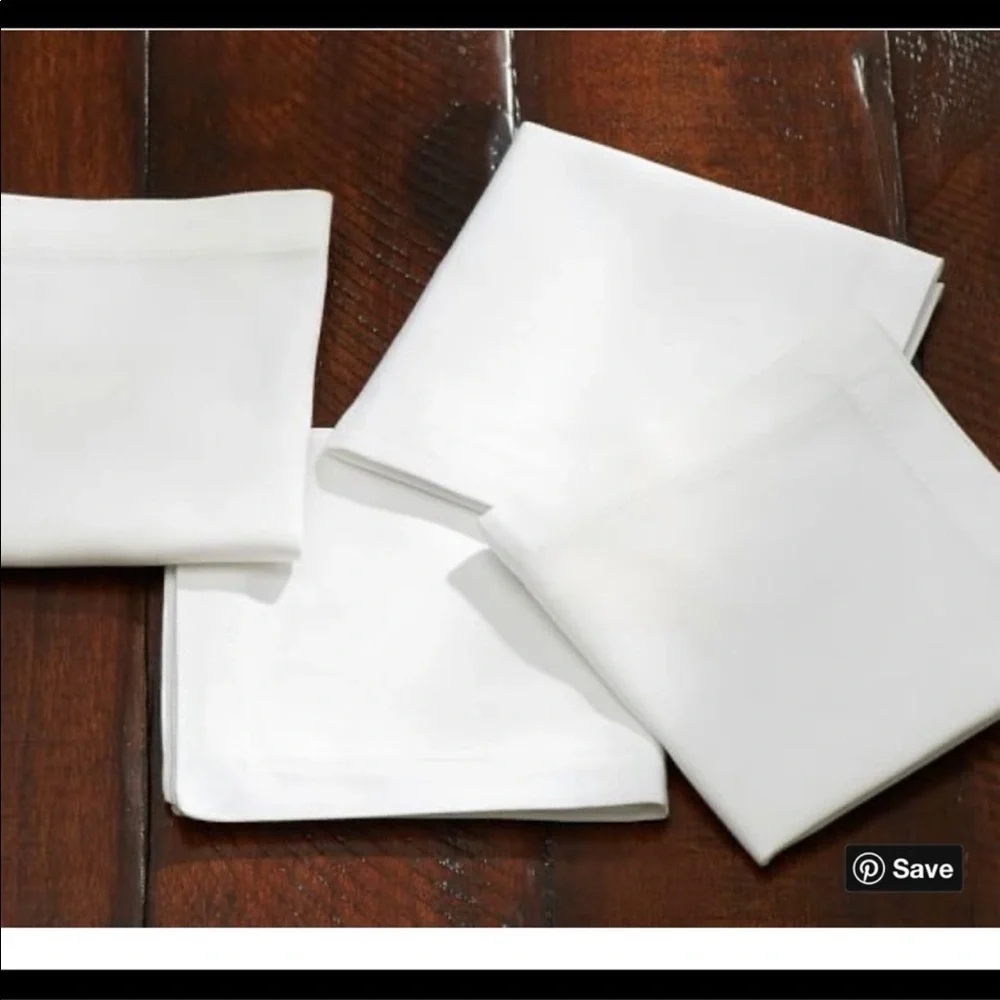 Pottery barn napkins set of 6